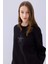 Relax Fit Bisiklet Yaka Baskılı İçi Yumuşak Tüylü Sweatshirt Tunik D9028AX24WN 6