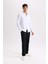 Regular Fit Normal Kesim Yazlık Düz Paça Chino Kanvas Pantolon D7349AX25SP 14