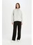 Gri Okula Dönüş Relax Fit Kapüşonlu Kalın Basic Düz Cepli Fermuarlı Sweatshirt D8717AX24WN 8