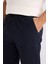 Jogger Beli Bağcıklı Cepli Düz Paça Pantolon D8639AX24AU 12