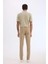 Yazlık Gabardin Chino Kanvas Pantolon Slim Fit Dar Kesim Dar Paça Cepli B2089AX25SP 12