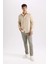 Yazlık Gabardin Chino Kanvas Pantolon Slim Fit Dar Kesim Dar Paça Cepli B2089AX25SP 13