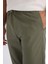 %100 Pamuk Yazlık Jogger Chino Pantolon Beli Bağcıklı Cepli Düz Paça Z9933AZ25SP 11