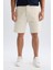 %100 Pamuk Regular Fit Gabardin Bermuda Şort C7684AX25SP 12