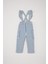 Kız Bebek Desenli Cepli Askılı Pantolon D9446A525SP 9