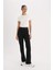 Fit Flare Fit Yüksek Bel Ispanyol Paça Sporcu PAantolon D9323AX25SP 8