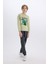 Erkek Çocuk Minecraft Bisiklet Yaka Sweatshirt D6747A824WN 9