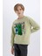 Erkek Çocuk Minecraft Bisiklet Yaka Sweatshirt D6747A824WN 10