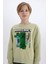 Erkek Çocuk Minecraft Bisiklet Yaka Sweatshirt D6747A824WN 11