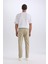 %100 Pamuk Yazlık Jogger Chino Pantolon Beli Bağcıklı Cepli Düz Paça Z9933AZ25SP 12