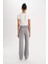 Fit Flare Fit Yüksek Bel Ispanyol Paça Sporcu Pantolon D9323AX25SP 12