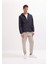 %100 Pamuk Jogger Slim Fit Dar Kesim Beli Bağcıklı Gabardin Pantolon D8607AX25SP 10