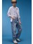 Erkek Çocuk Loose Fit Düz Paça Jean Pantolon D7209A825SP 9