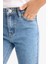 Kız Çocuk Flare Fit İspanyol Paça Jean Pantolon D7096A825SM 14