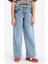 Kız Çocuk Wide Leg Geniş Paça Jean Pantolon D7093A825SM 12