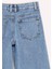 Kız Çocuk Wide Leg Geniş Paça Jean Pantolon D7093A825SM 17