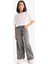 Kız Çocuk Wide Leg Geniş Paça Jean Pantolon D7111A825SP 11