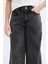 Kız Çocuk Wide Leg Geniş Bol Paça Pamuklu Jean Pantolon D7094A825SM 11