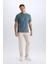 %100 Pamuk New Regular Fit Bisiklet Yaka Basic Düz Kısa Kollu Tişört V7699AZ25SP 8