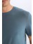 %100 Pamuk New Regular Fit Bisiklet Yaka Basic Düz Kısa Kollu Tişört V7699AZ25SP 11