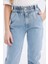 Kız Çocuk Paperbag Jogger Paça Pamuklu Jean Pantolon D7112A825SM 13
