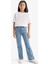 Kız Çocuk Flare Fit İspanyol Paça Jean Pantolon D7096A825SM 11
