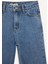 Kız Çocuk Flare Fit İspanyol Paça Jean Pantolon D7096A825SM 17