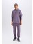 Fit Standart Fit Kapüşonlu Skuba Dalgıç Kumaş Sporcu Sweatshirt D7364AX25SP 12