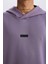 Fit Standart Fit Kapüşonlu Skuba Dalgıç Kumaş Sporcu Sweatshirt D7364AX25SP 16
