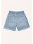 Kız Çocuk Paperbag Jean Şort B8113A825SM 16