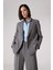 Sorbe x DeFacto Kruvaze Yaka Basic Düz Düğmeli Blazer Ceket D9922Ax24AU 15