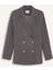 Sorbe x DeFacto Kruvaze Yaka Basic Düz Düğmeli Blazer Ceket D9922Ax24AU 18