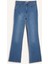 Slim Flare Yüksek Bel Düz Paça Uzun Jean Pantolon D7974AX25SP 14