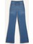 Slim Flare Yüksek Bel Düz Paça Uzun Jean Pantolon D7974AX25SP 16