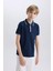 Erkek Çocuk Polo Yaka Pike Kısa Kollu Tişört D9253A825SM 15