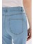 Slim Flare Yüksek Bel Düz Paça Uzun Jean Kar Yıkamalı Pantolon D7973AX25SP 14