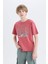 Erkek Çocuk Bisiklet Yaka Baskılı Kısa Kollu Tişört 10