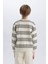 Erkek Çocuk Bisiklet Yaka Çizgili Sweatshirt D7716A825SP 15