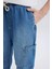 Erkek Çocuk Paraşüt Jean Pantolon D6648A825SP 12