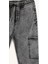 Erkek Çocuk Jogger Fit Esnek Bantlı Paça Jean Pantolon D6554A825SP 17
