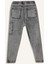 Erkek Çocuk Jogger Fit Esnek Bantlı Paça Jean Pantolon D6554A825SP 18