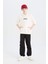 Erkek Çocuk Oversize Geniş Kalıp Kapüşonlu Nakışlı Sweatshirt D8498A825SP 15