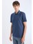 Regular Fit Polo Yaka Kısa Kollu Waffle Tişört D7932AX25SP 7
