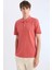 %100 Pamuk Regular Fit Polo Yaka Kısa Kollu Basic Düz Pike Kumaş Tişört C1293AX25SP 7