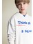 Erkek Çocuk Oversize Geniş Kalıp Kapüşonlu Baskılı Sweatshirt D7400A825SP 14