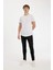 %100 Pamuk Carlo Skinny Fit Ekstra Dar Kalıp Normal Bel Ekstra Dar Paça Siyah Jean Pantolon E0181AX24AU 8