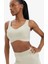 Fit V Yaka Ağır Kumaş Sporcu Bra C5296AX25SP 8