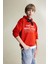 Erkek Çocuk Oversize Geniş Kalıp Kapüşonlu Baskılı Sweatshirt D7399A825SP 11