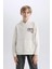 Erkek Çocuk Oversize Geniş Kalıp Kapüşonlu Sırt Baskılı Sweatshirt D8495A825SP 17