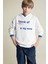 Erkek Çocuk Oversize Geniş Kalıp Kapüşonlu Baskılı Sweatshirt D7400A825SP 11